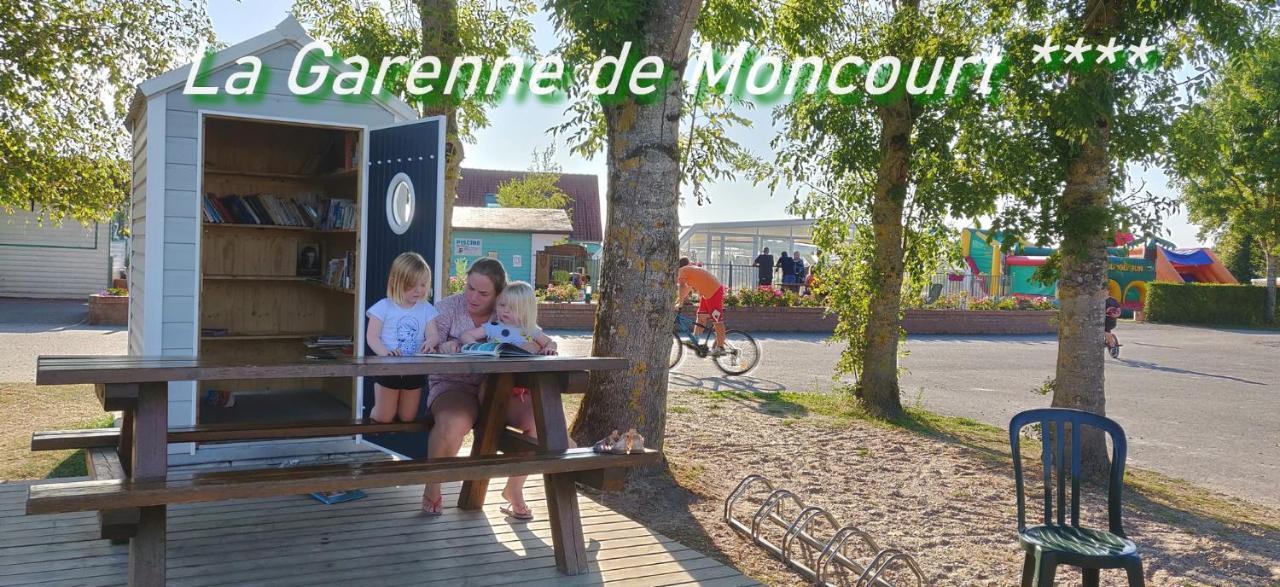 Camping La Garenne De Moncourt Rue  Exteriér fotografie